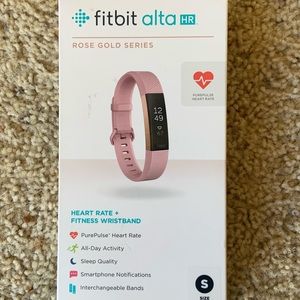 Fitbit Alta HR rose gold series small